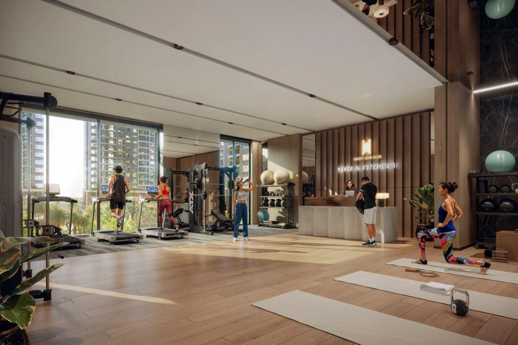 The Win City sở hữu hệ tiện ích One Stop Living Hub phục vụ cư dân. Ảnh: Thắng Lợi Homes