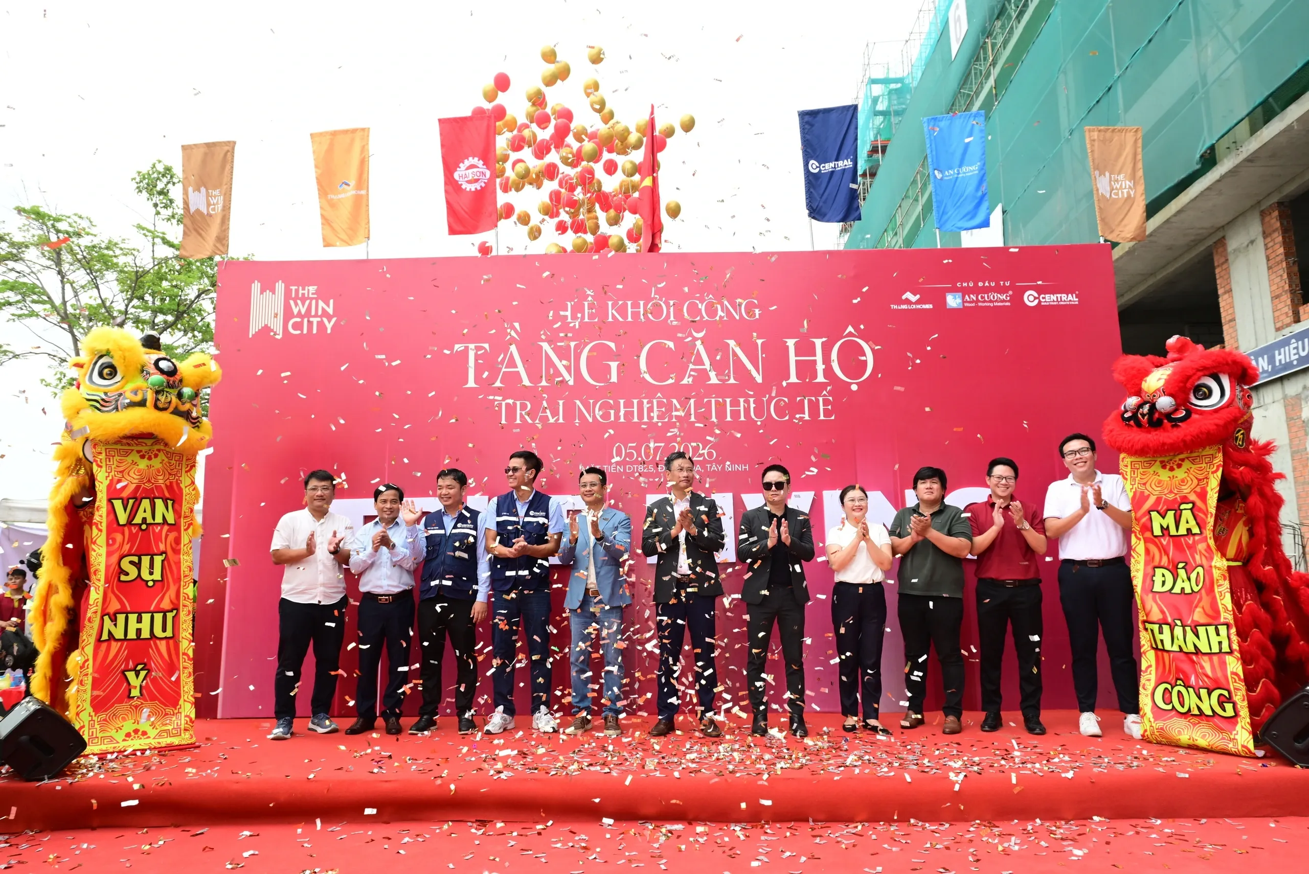 Khởi công tầng căn hộ trải nghiệm thực tế The Win City tại Tây Sài Gòn

