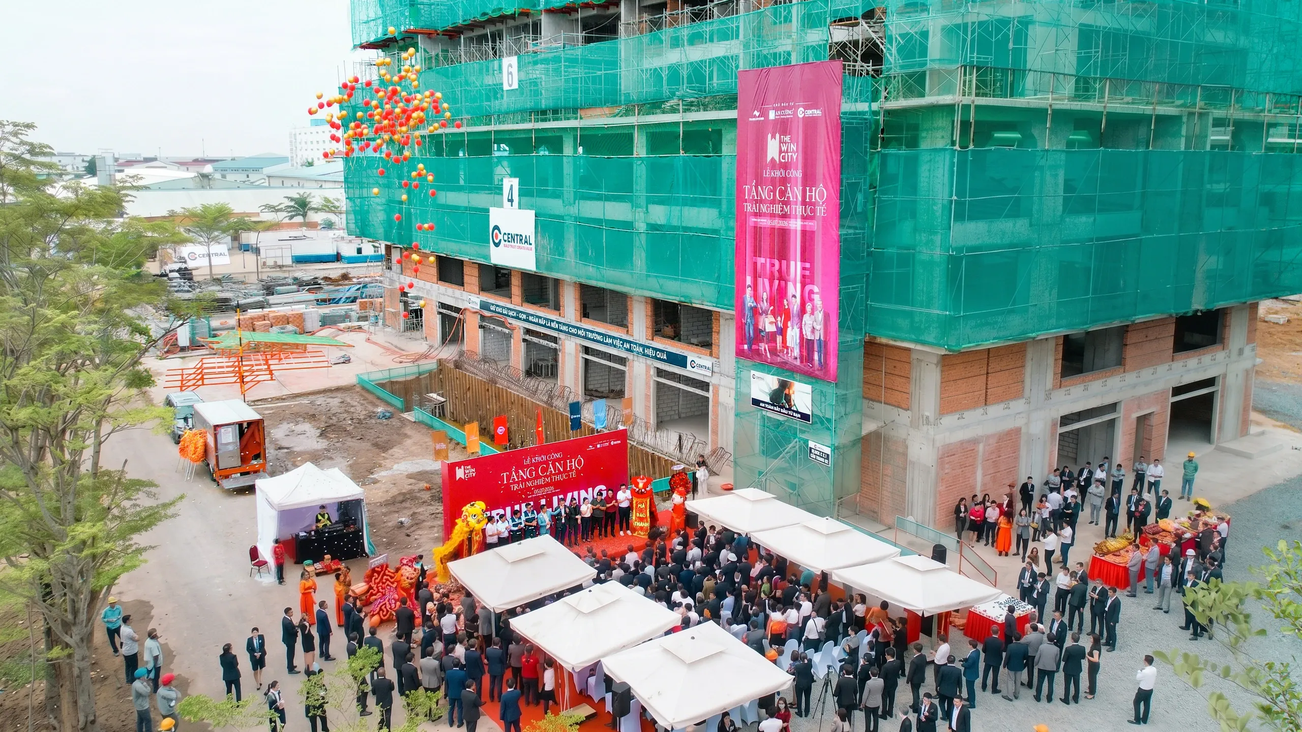 24 căn hộ trải nghiệm thực tế dự án The Win City thi công tại tháp Victory Hermes, dự kiến khai trương và đưa khách vào tham quan tháng 10.2026