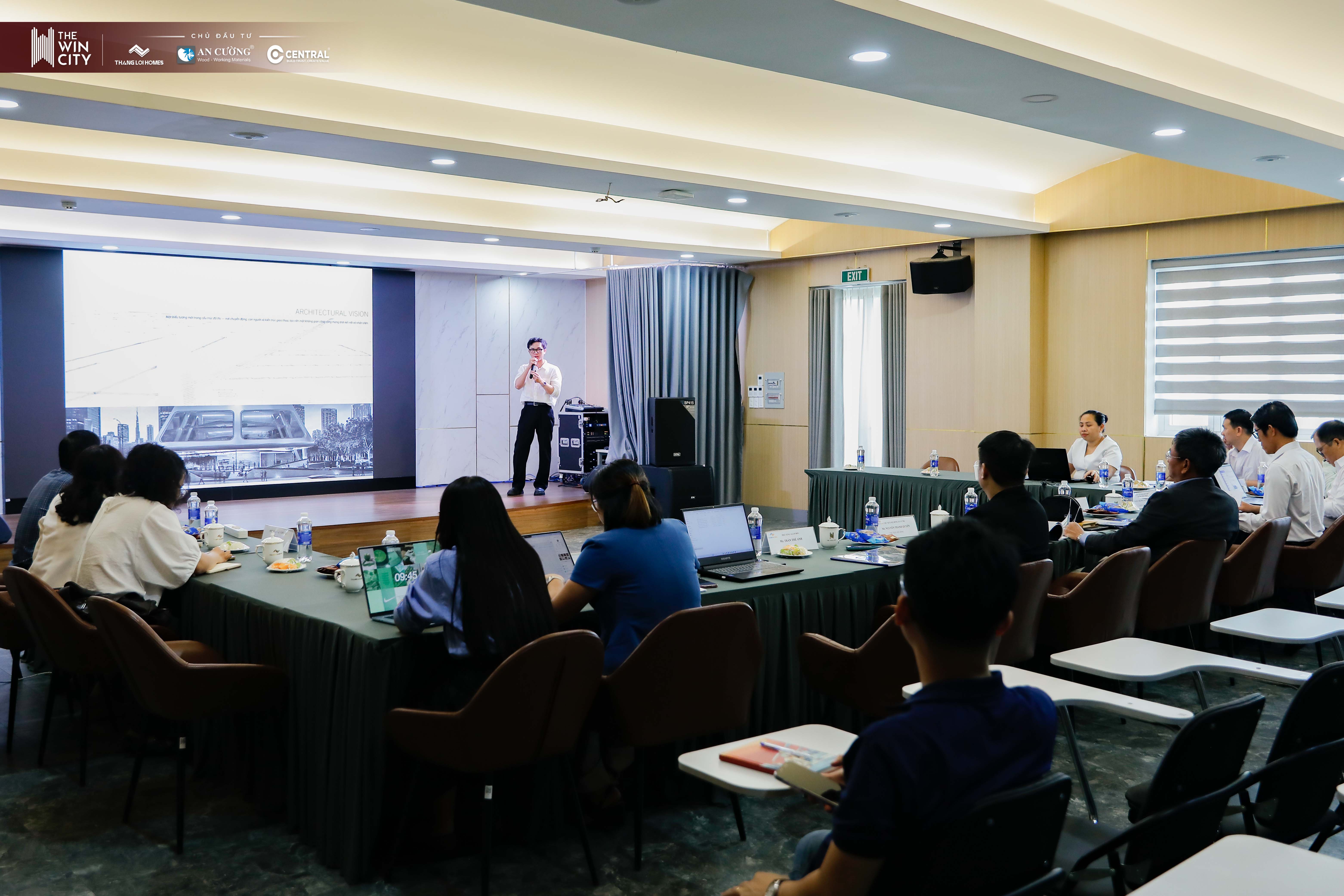 Công ty TNHH Kiến trúc A.T.A trình bày phương án thiết kế kiến trúc