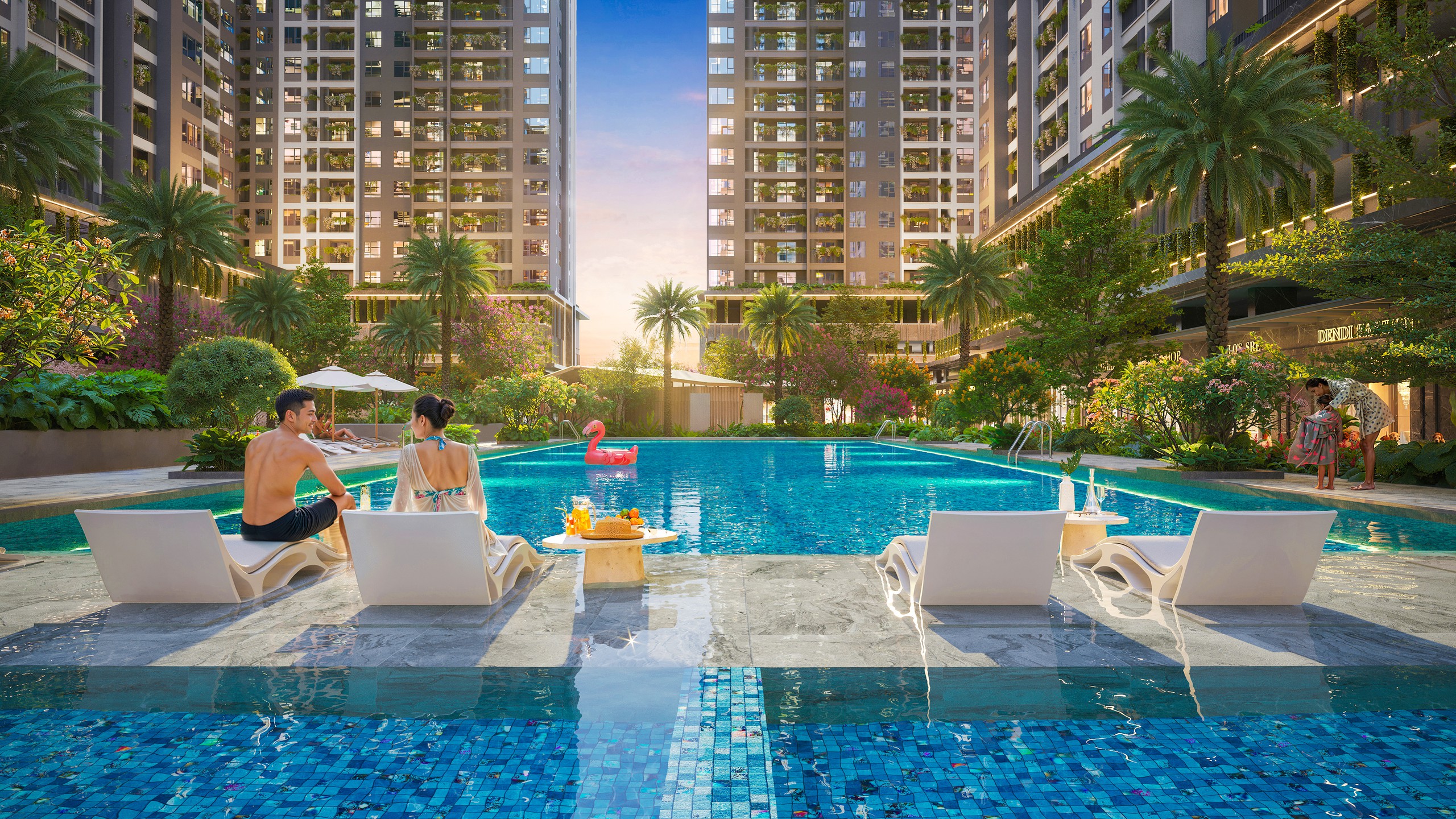 Phối cảnh tiện ích tại The Win City.