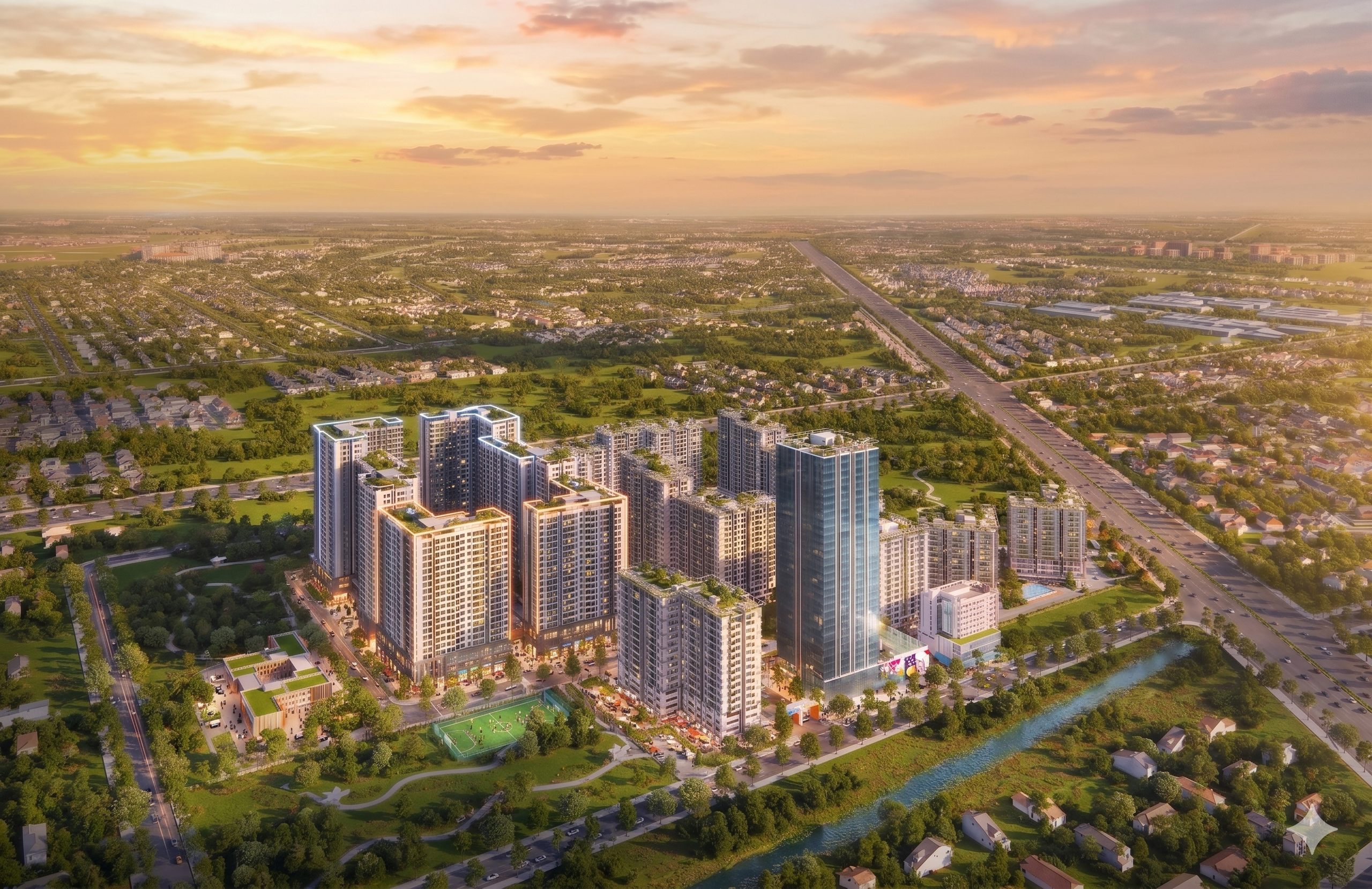 Phối cảnh dự án The Win City.