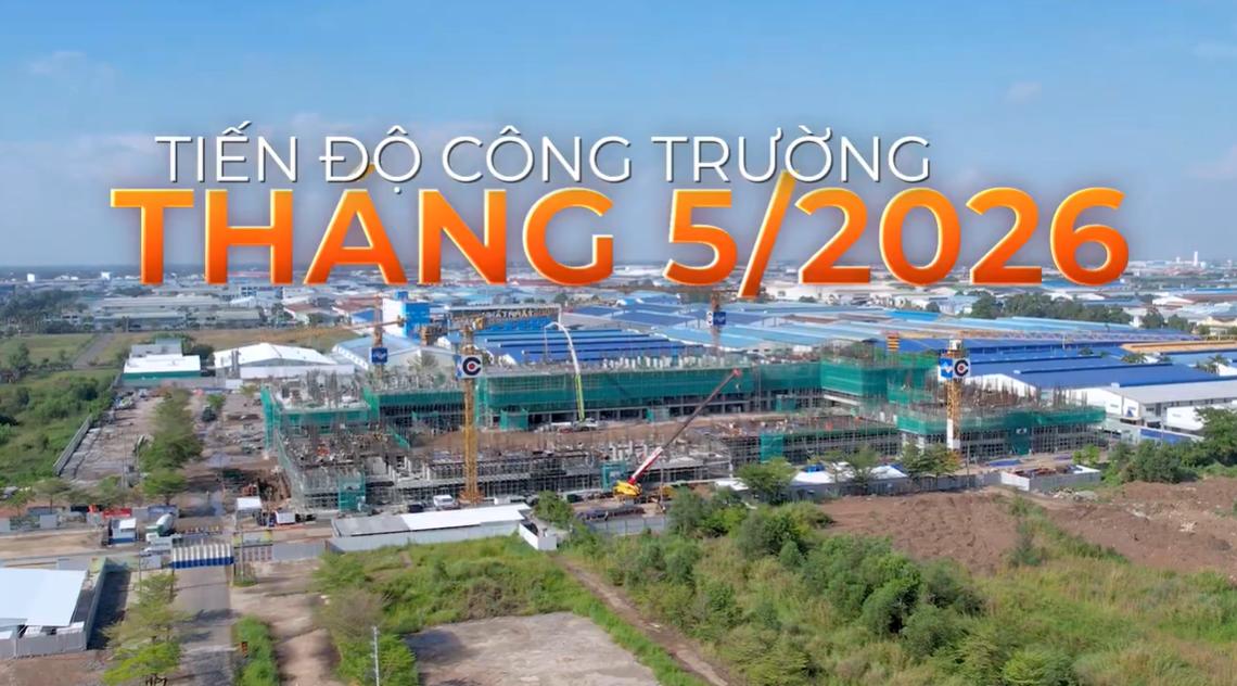 Tiến độ The Win City Tháng 05/2026