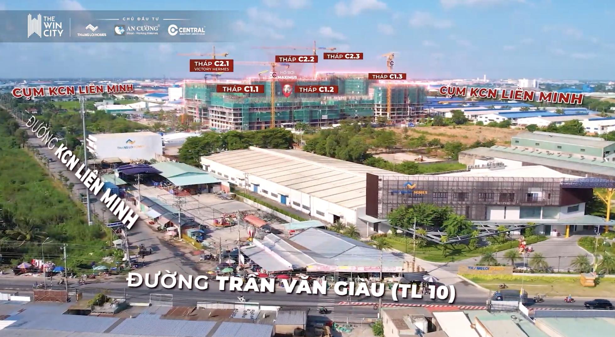 Tiến độ The Win City Tháng 07/2026